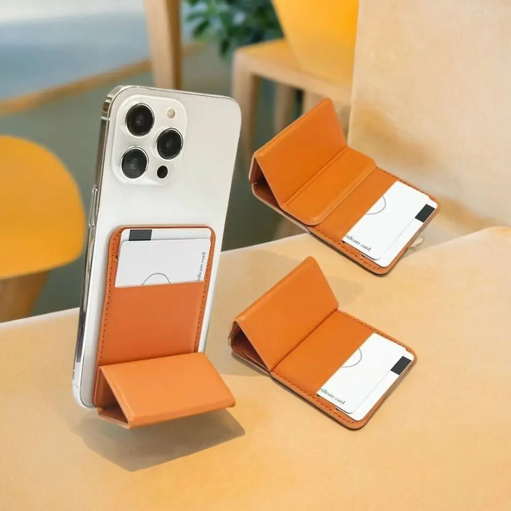 Кошелек Magsafe, держатель для телефона, карты, сильная адсорбция, безопасная магнитная подставка для кошелька, складная для iPhone 16, 15, 14, 13, 12, Pro Max