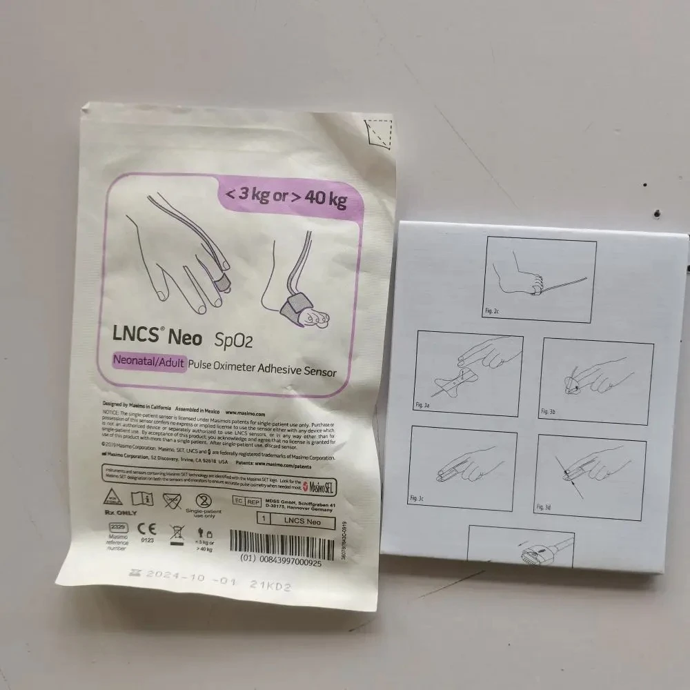 LNCS Sensor 2329 Pulse Oximeter Adhesive Sensor Drager Neonatal Disposable SPO2 MP00792