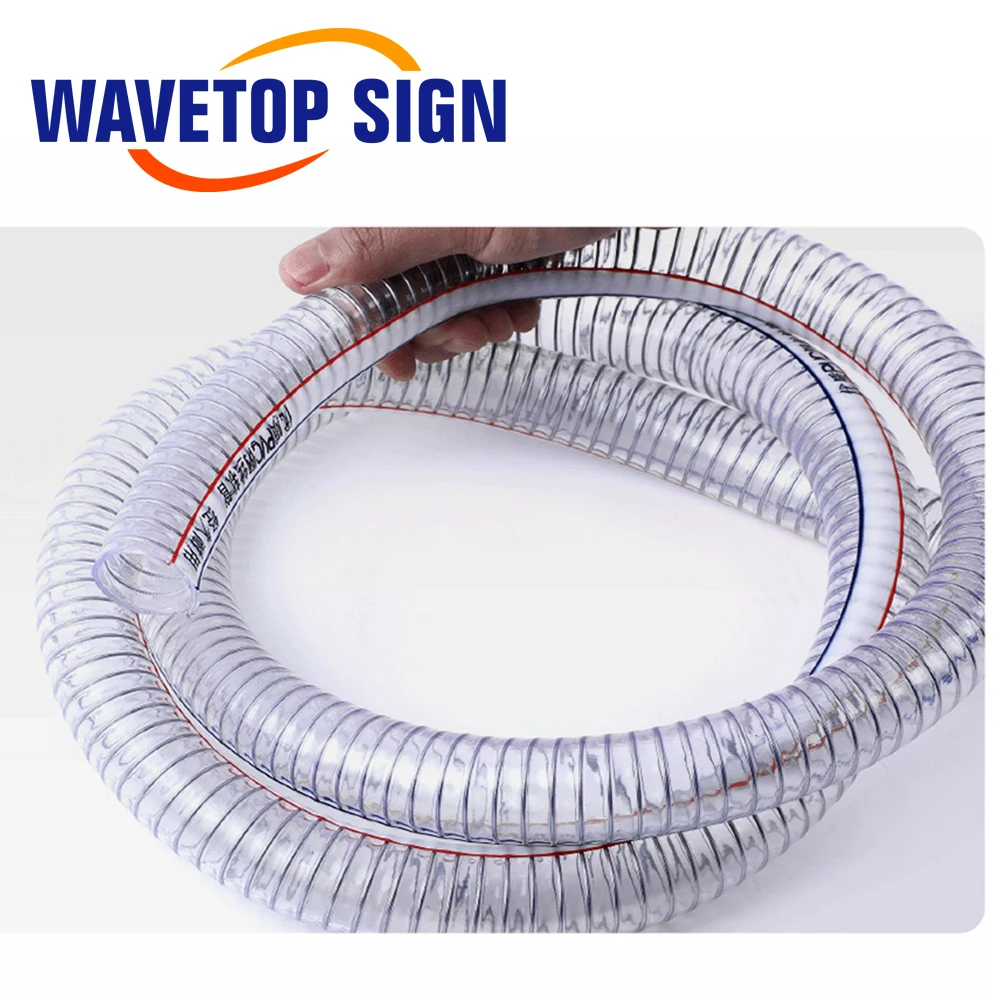 SignkoRay PVC Steel Wire Hose Plastic Pipe For Vacuum Adsorption Platform