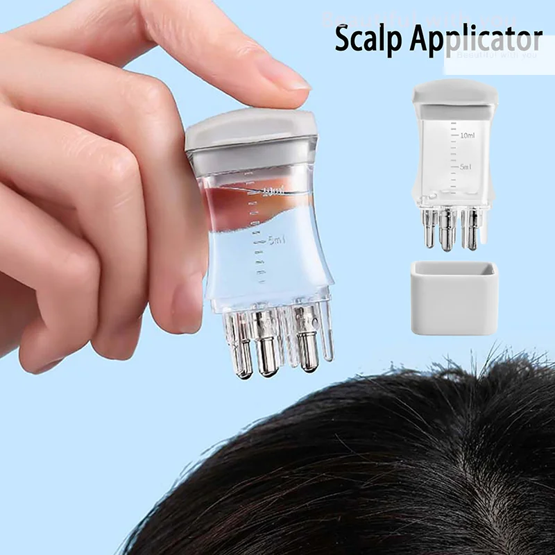 

10ML Scalp Applicator Liquid Comb For Hair Scalp Treatment Essential Oil Liquid Guiding Massager Anti Hair Loss Scalp Care Tools