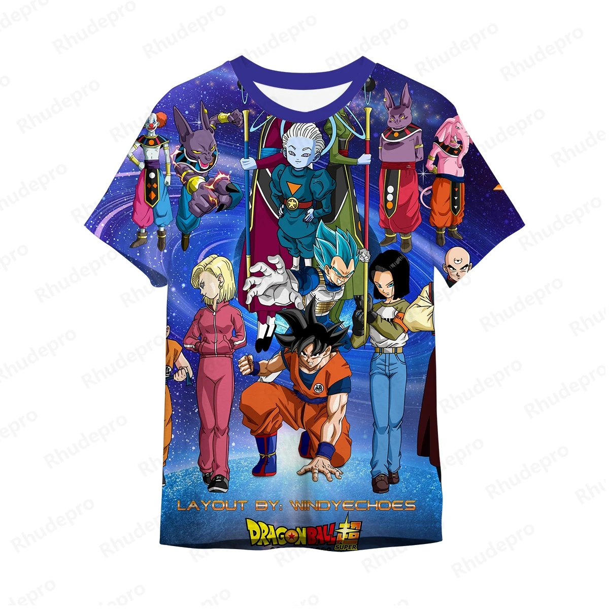 Men\'s T-shirt Streetwear Y2k Dragon Ball Clothes Hip Hop Tops 2024 Shirts Gift 100-5XL Cosplay Anime High Quality Clothing New