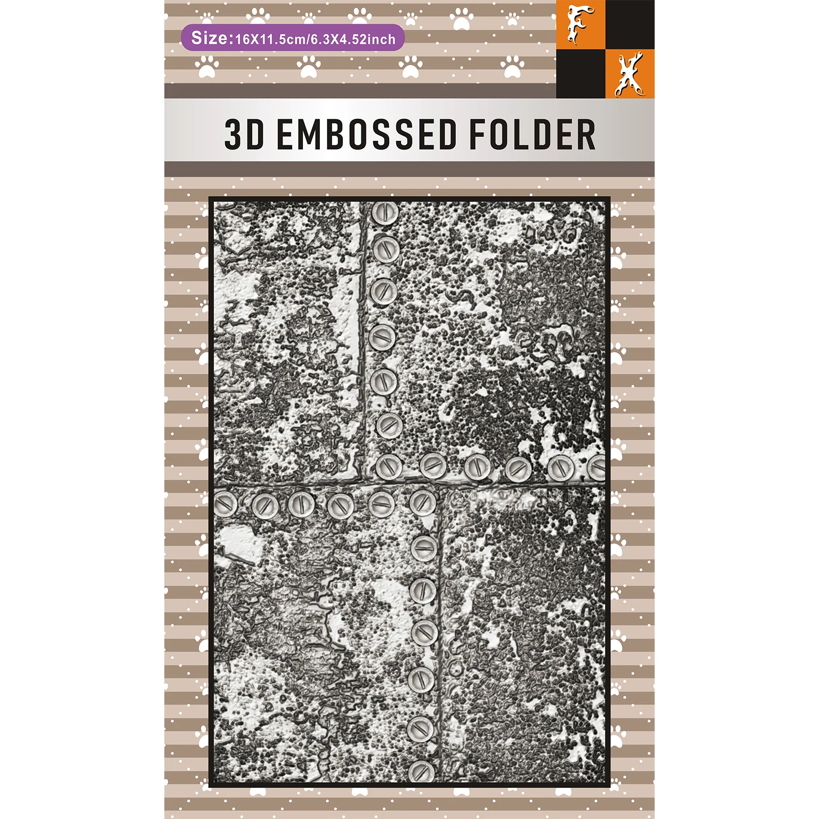 Folder 3D Embossed untuk Detai - Art Craft Template ulasan dan harga
