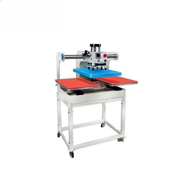 

Optional Laser Locator Automatic Double Station T-Shirt Heat Press Machine with 1-Year Warranty Core Components Engine PLC