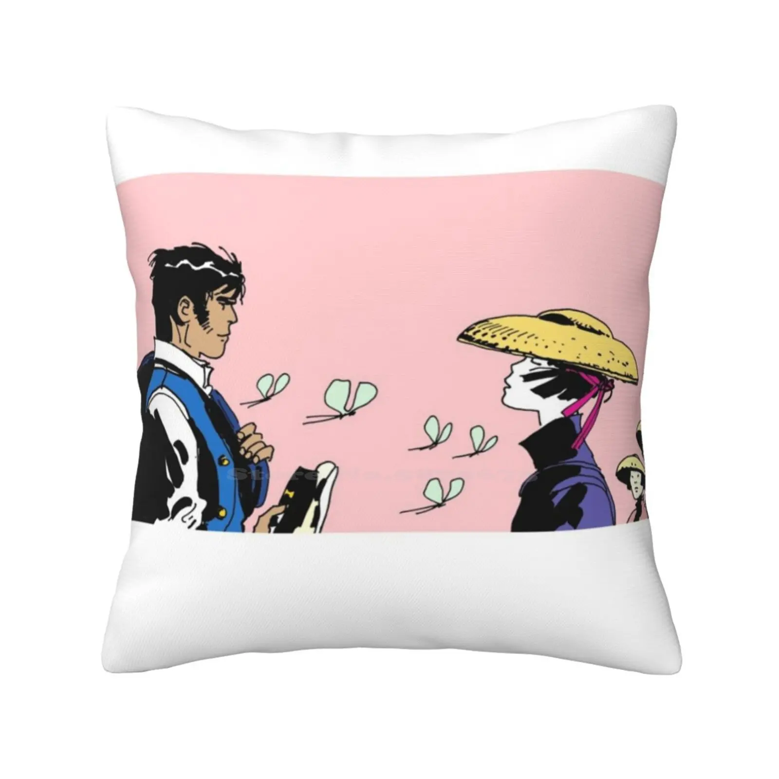 Beautiful Picture-Corto Maltese Home Sofa Car Cushion Cover Pillowcase Sailor Corto Maltese Hugo Pratt Seaman Mariner Comics