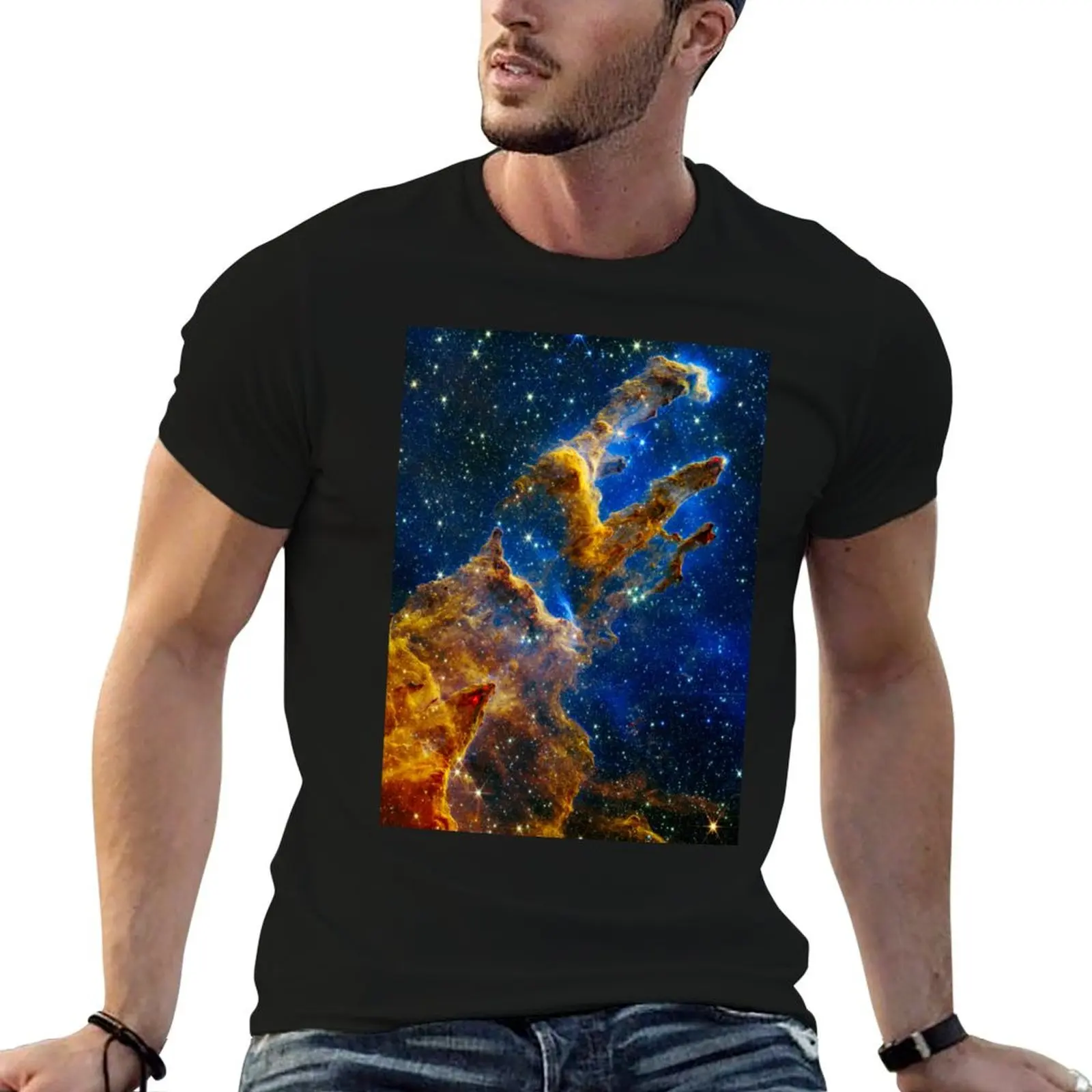 Webb Pillars of Creation T-Shirt Holiday Party Tee Shirt