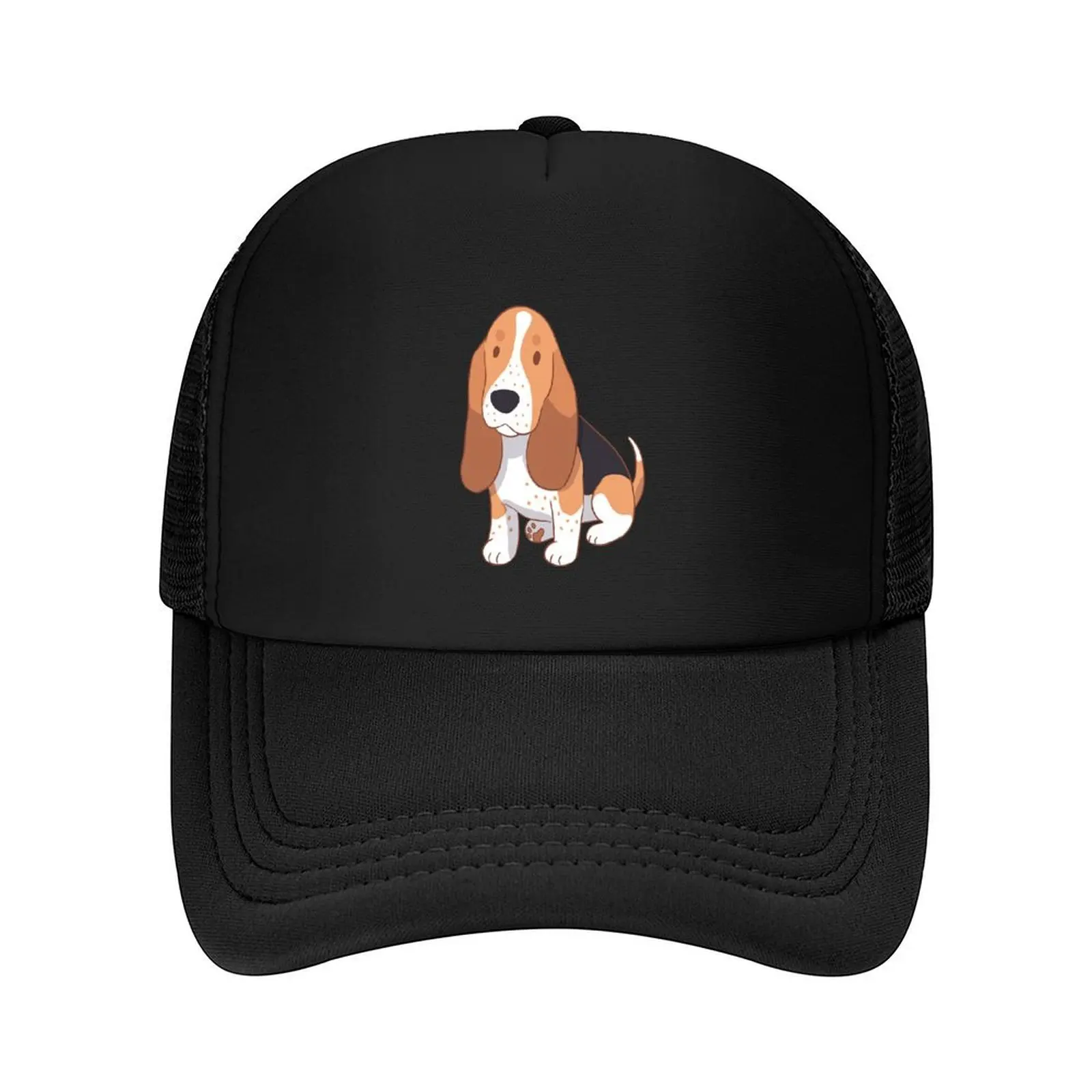 

Basset hound cute dog Baseball Cap Hat Luxury Brand Hat Beach Hip Hop Snap Back Hat Men's Luxury Women's