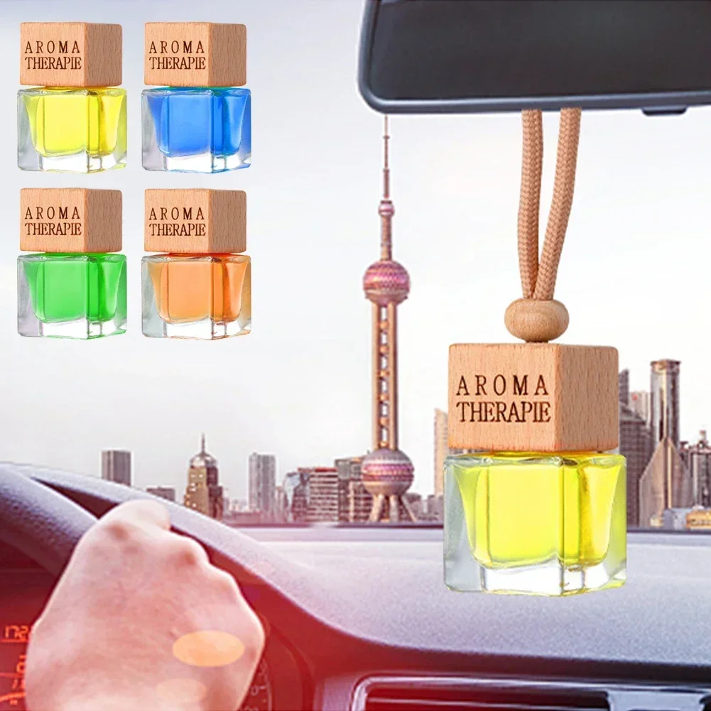 Car Perfume Pendant Include Essential Oil Air Fresheners Universal Car Supplies Novelty Auto Flavoring Car Fragrance Decorations