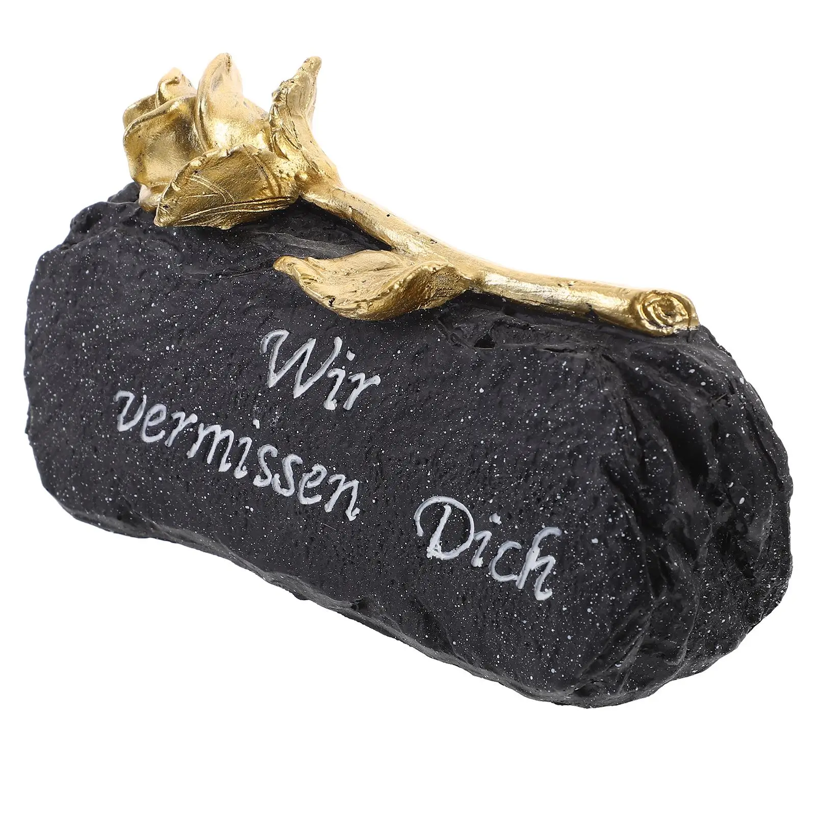 

Deceased Memorial Tombstone Deceased Relatives Memorial Decor Decorative Resin Craft Backyard Garden Lawn Cemetery Props