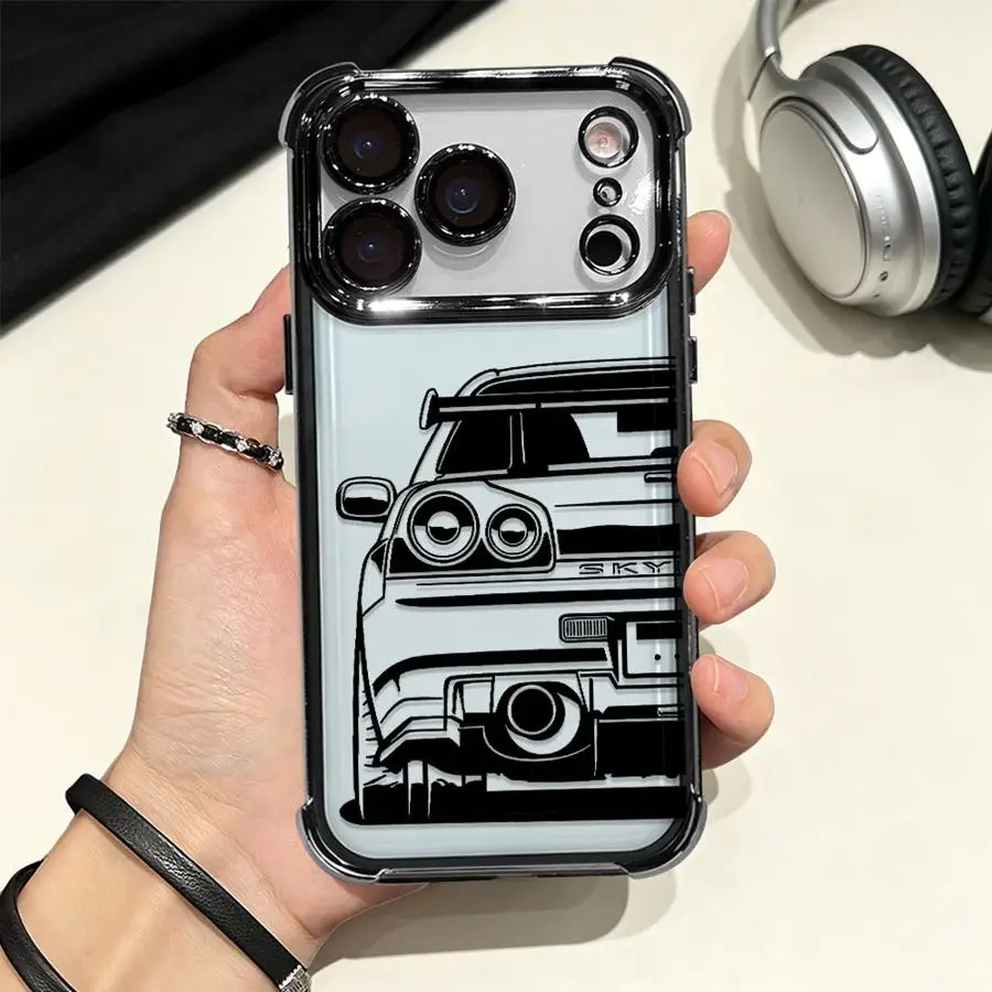 Dream Car JDM Cool Phone Cover Case for Apple iPhone 17 Pro Max Air 15 Pro 11 16e 14Pro 17e 13 14 16 12 Plus view 3