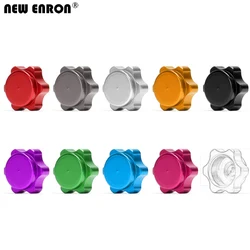 NEW ENRON 4P Aluminum 17MM Wheel Rim Hub Nuts Cover 81212 RC 1/8 Dust Proof Upgrade Part 80123 1:8