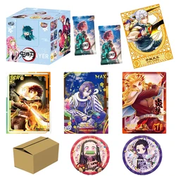 Demon Slayer: Duel Chapter Wholesales Collection Cards Booster mała krewetka rzadka Anime 1 etui na karty do gry