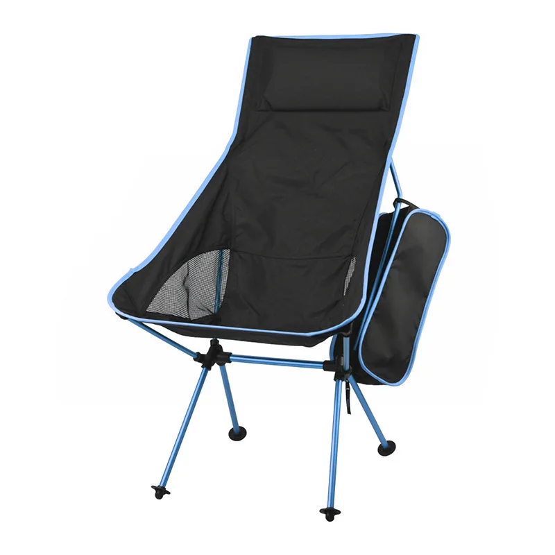 

JETSHARK wholesale aluminum alloy fishing chair recliner camping large extension outdoor folding chair moon chair