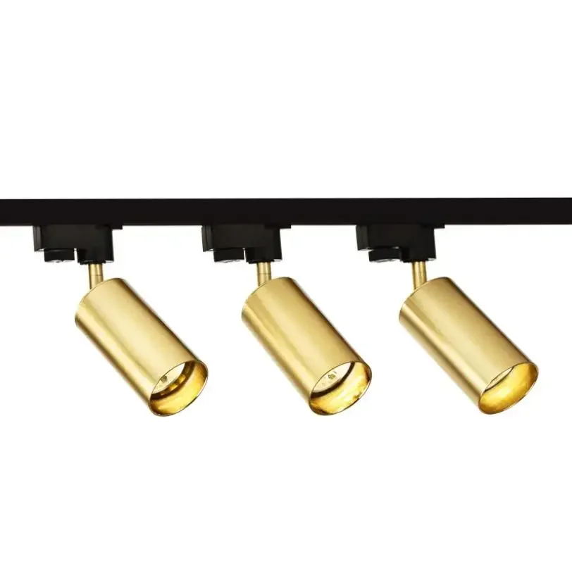 Led أضواء المسارات GU10 5 واط الألومنيوم سقف السكك الحديدية الحديثة تتبع ضوء فيديكس متجر الملابس الأضواء للمنزل بهو مصابيح المطبخ