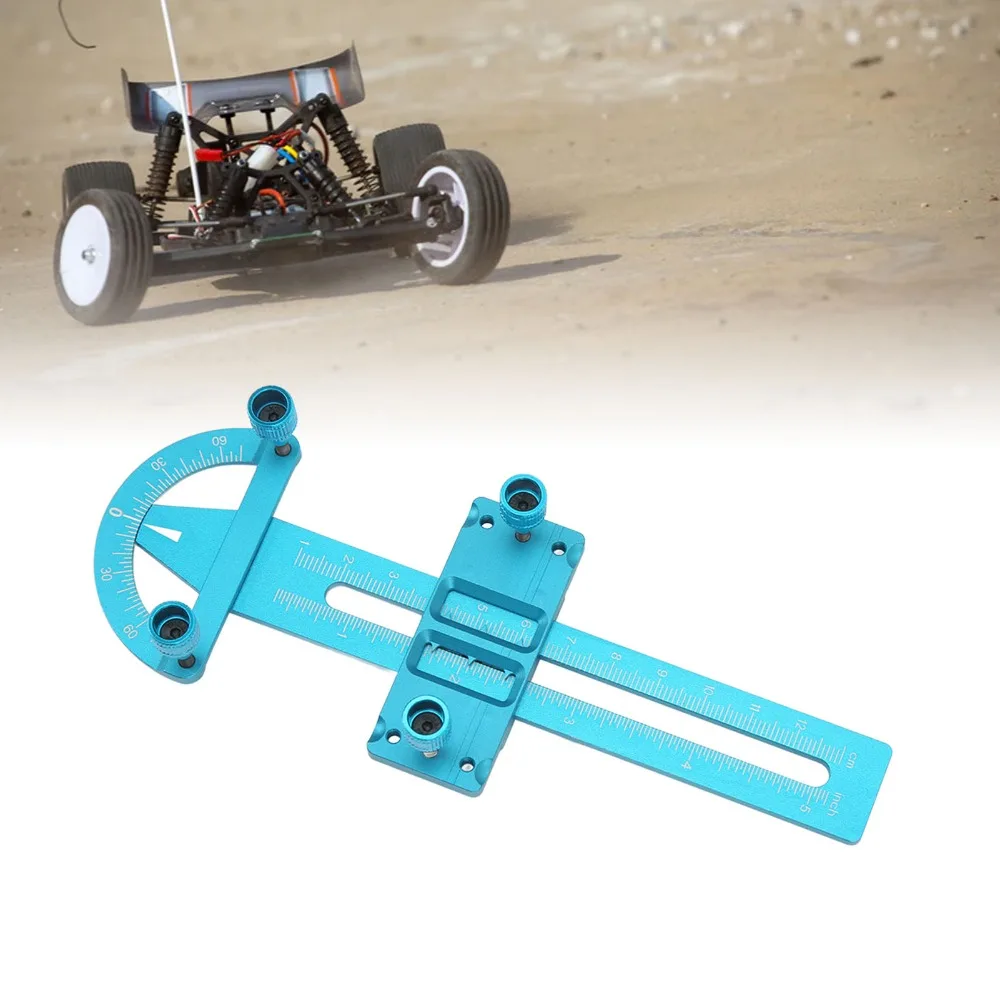 Aluminium Alloy Shock Absorber Measurement Tool Adjustable RC Accessories Suspension Measuring Tool for SCX10/CC01
