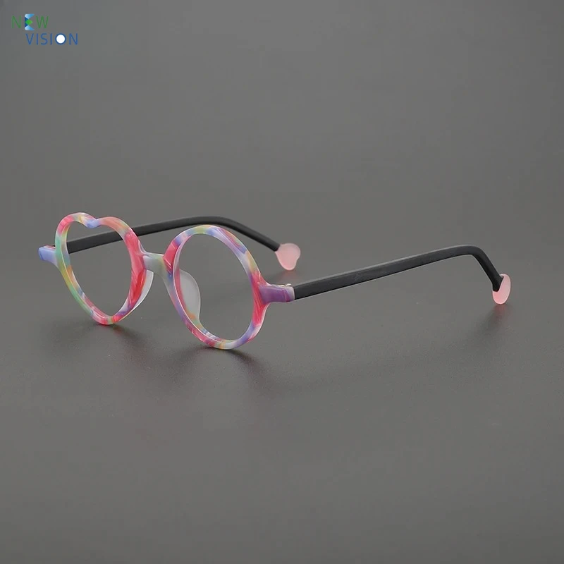 

Irregular Acetate Glasses Frame for Women Acetate Retro Myopia Prescription Optical Eyeglass for Men New Personalized Eyeglasses