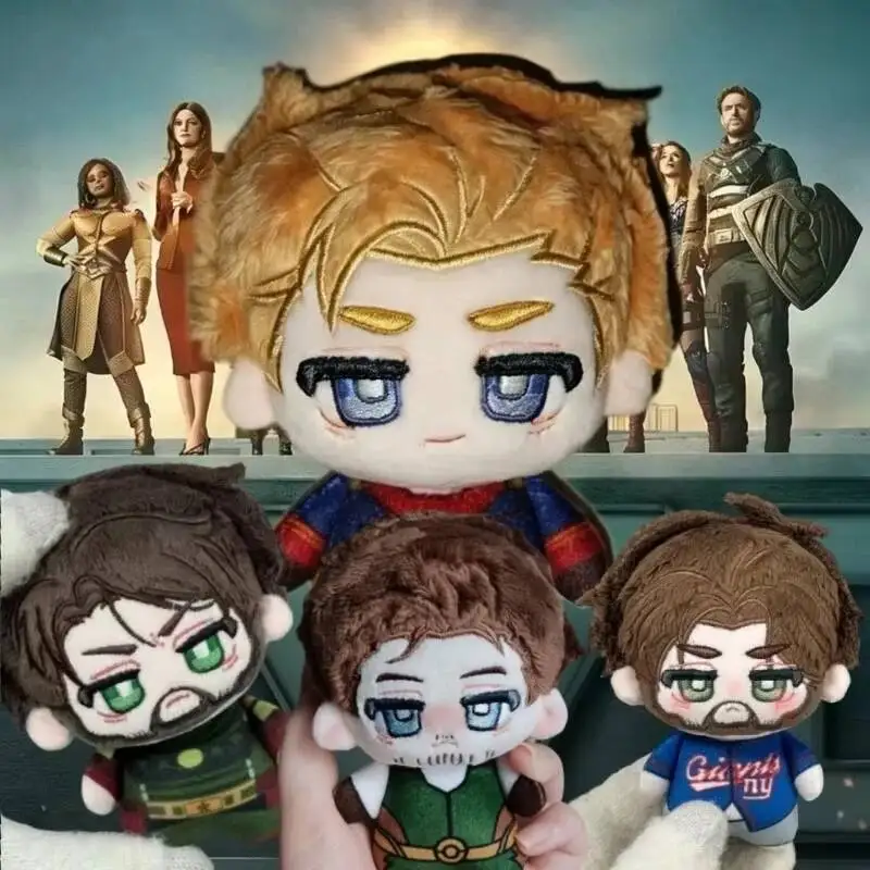 Muñeco de peluche de 10 cm de Homelander de The Boys, personaje de The Seven Soldier Boy, muñeco de peluche suave, accesorios para fans, regalos de colección.