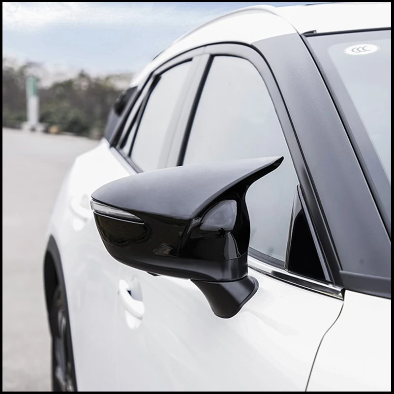

For Mazda CX-5 CX5 2015 2016 Rearview Mirror Cover Cap Trim Replace Types Housing Car Accessories