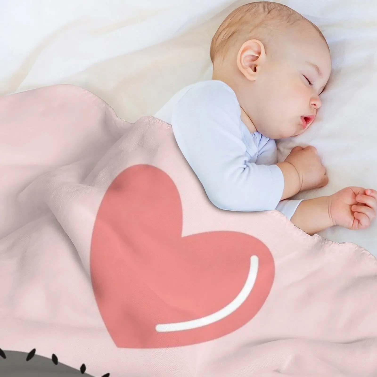 بطانية سرير منقوشة من Love Black Chow Chow دافئة لبطانيات الشاطئ الشتوية