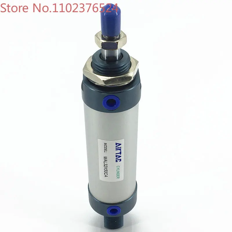 

MAL32X25CA/20CA MAL32X50CA MAL32X75CA MAL32X100CA MAL32X50 AIRTAC aluminum alloy mini-cylinder MAL series pneumatic component