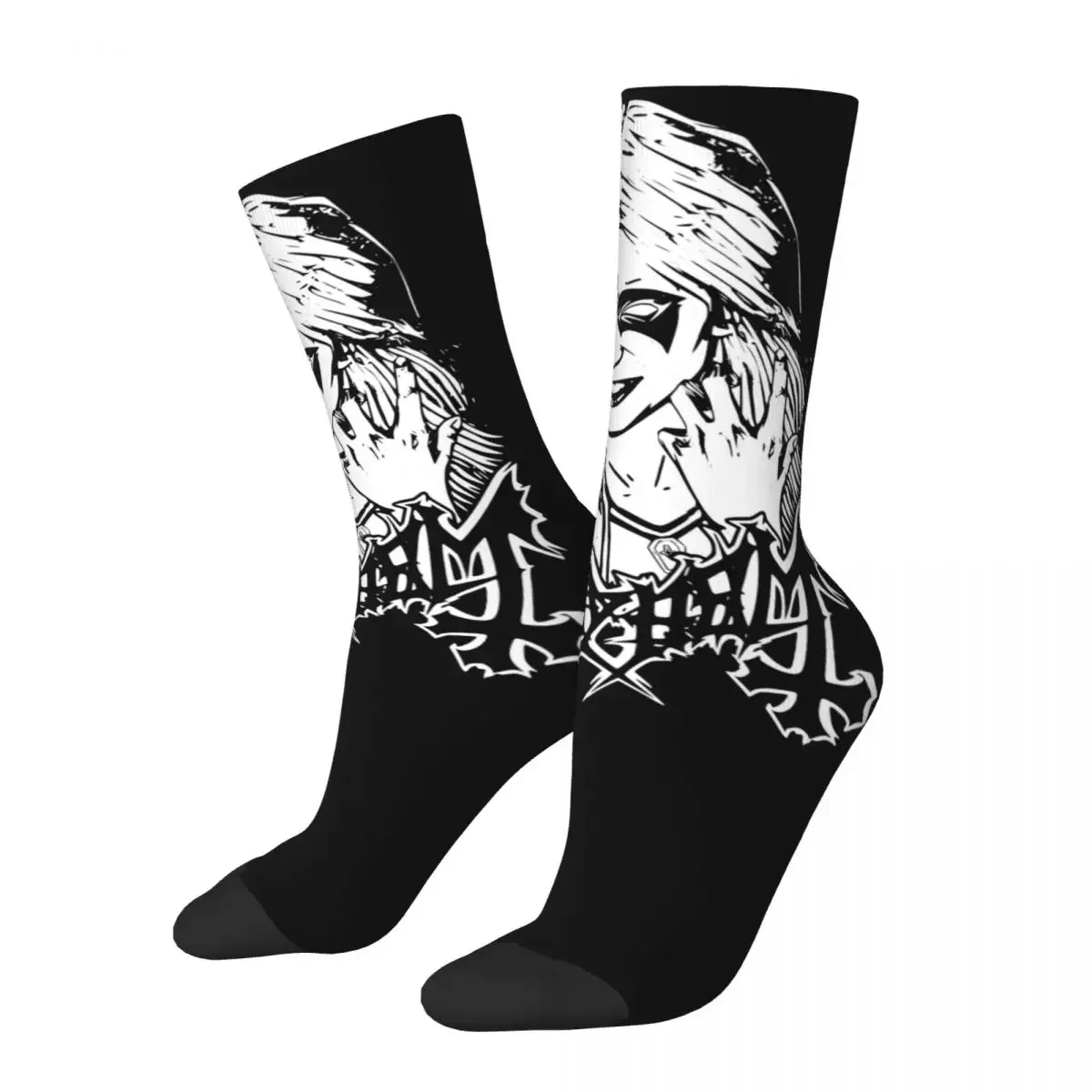 Spring Autumn Winter Casual Women Men Mayhem Dead Crew Socks Merchandise Football Socks Warm Best Gift Idea