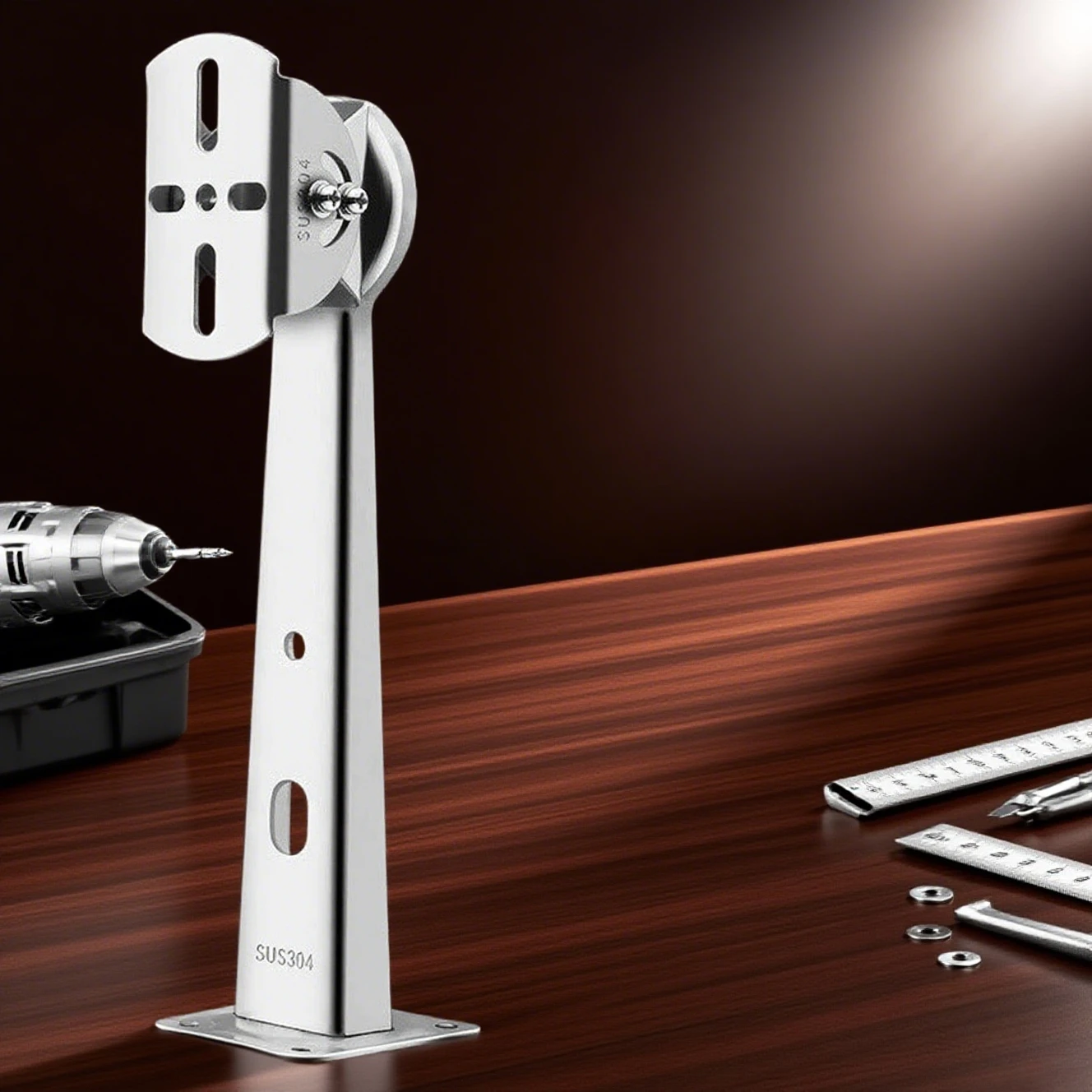 1pc Starlink Mini Fourth Generation Wall Mount Bracket Compatible with Original Pipe Fittings and Adjustable Bracket