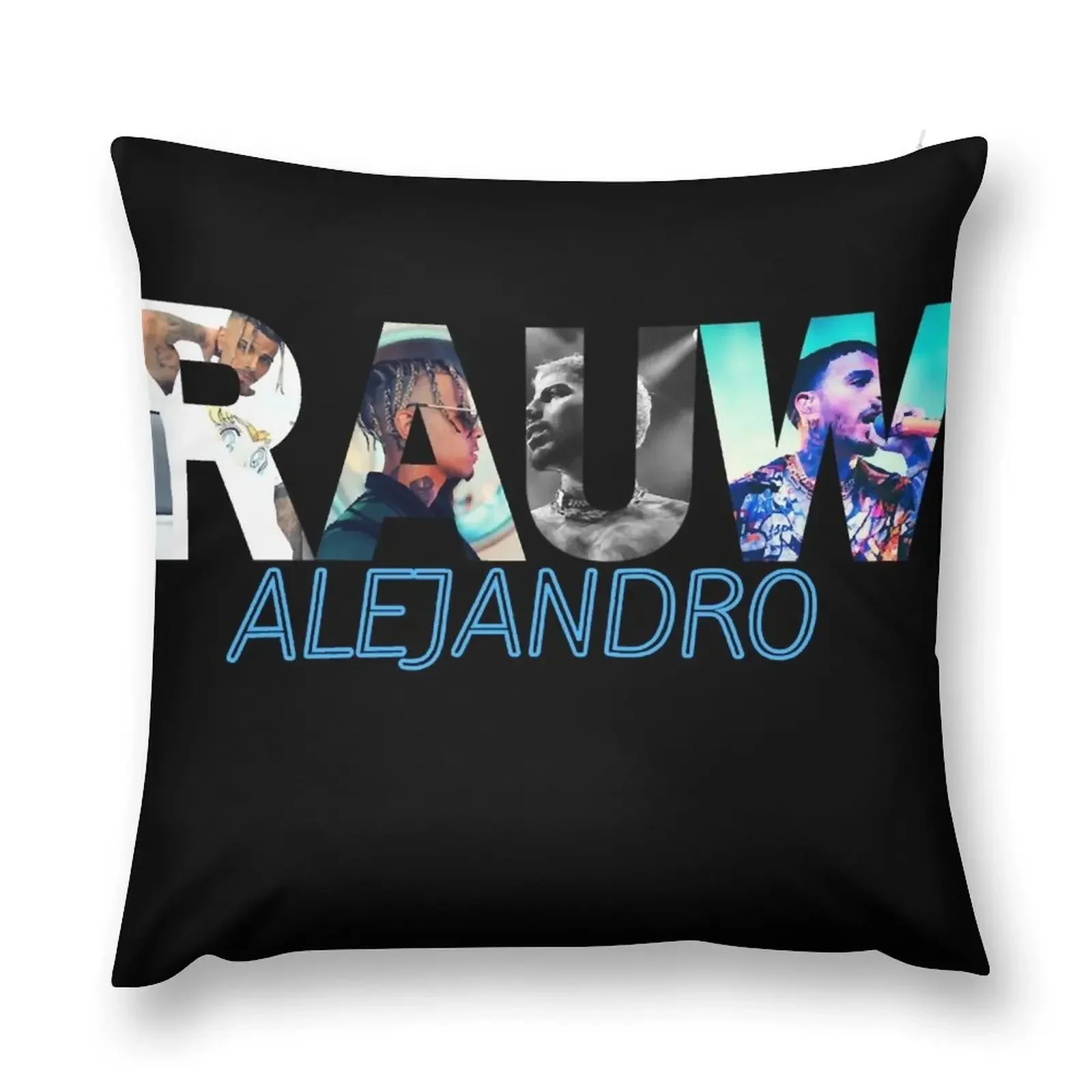 Rauw Alejandro Puerto Rican Rapper,, rauw website, bad bunny - albums, Throw Pillow Bed pillowcases Room decorating items pillow