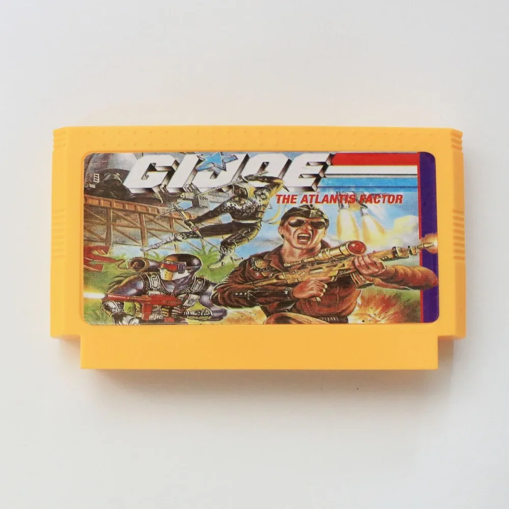 GIUOE The Atlantic Factor 60 Pin بطاقة الألعاب لمشغل ألعاب Subor 8 بت