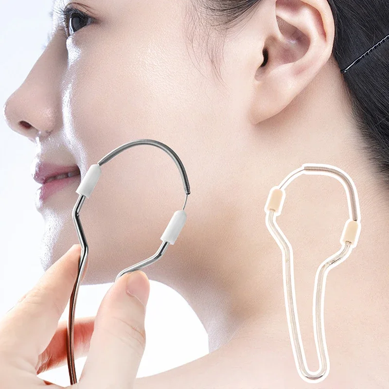 

1/2/5Pcs Facial Hair Remover Fine Hair Fetal Hair Spring Facial Hair Removal Hair Remover Face Twister Face Retractor