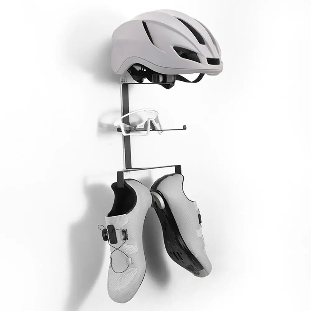 หมวกกันน็อคประหยัดพื้นที่Organizerติดผนังหมวกกันน็อคRack Heavy Duty Steel Wall Mountหมวกกันน็อครถจักรยานยนต์สําหรับมอเตอร์ไซด์สําหรับแว่นตา