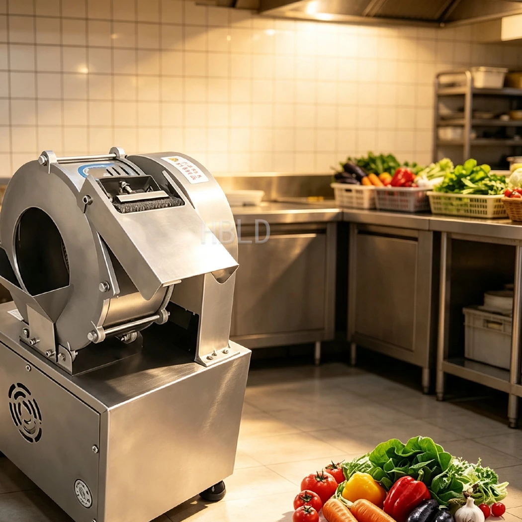 Automatic Veggie Shredder, Electric Root Crop Slicer Size 2223.546.5cm Stainless Steel Kitchen Machine