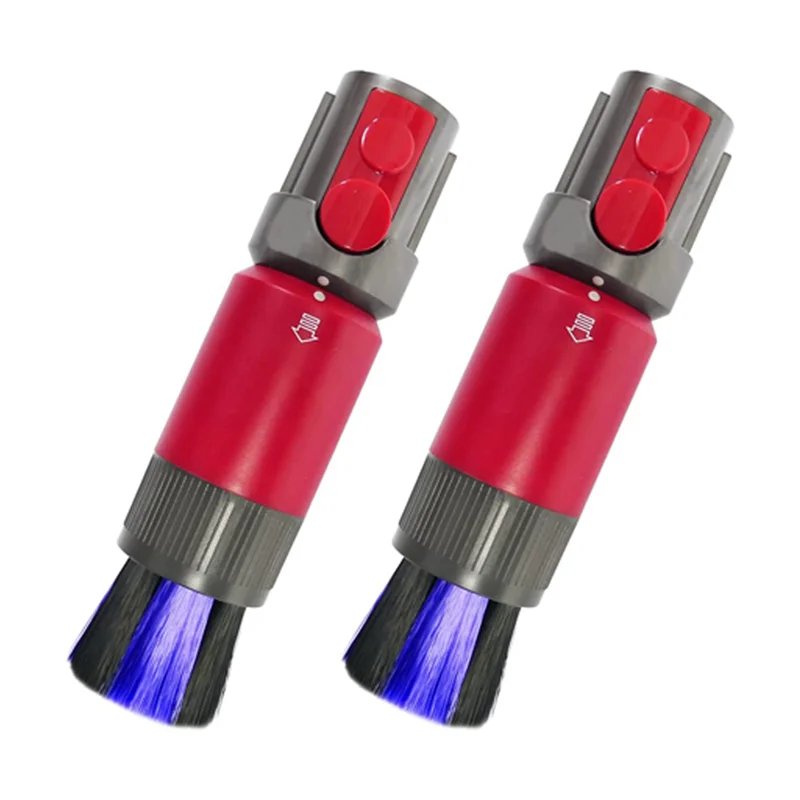 

【Today Only】2X Бесследная щетка для пыли, подходит для Dyson V7 V8 V10 V11 V15, запасная часть пылесоса, насадка для щетки для пыли