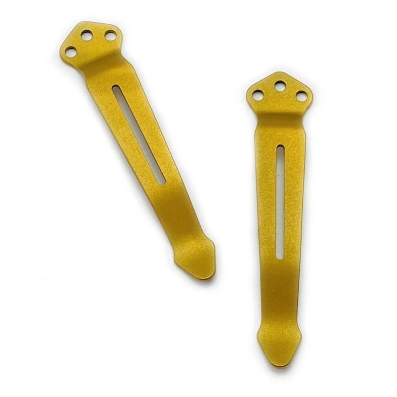 Clip de cuchillo de bolsillo trasero de mariposa 551 de aleación de titanio Tc4 de alta calidad Zt para cuchillo EM ZT0620 0630