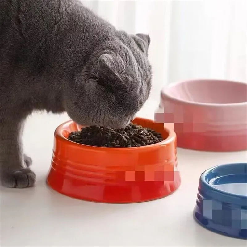 

Очень широкая приподнятая миска для кошек, миски для кормления домашних животных, венчик для кормления кошек, керамические миски для кормления собак и кошек без стресса