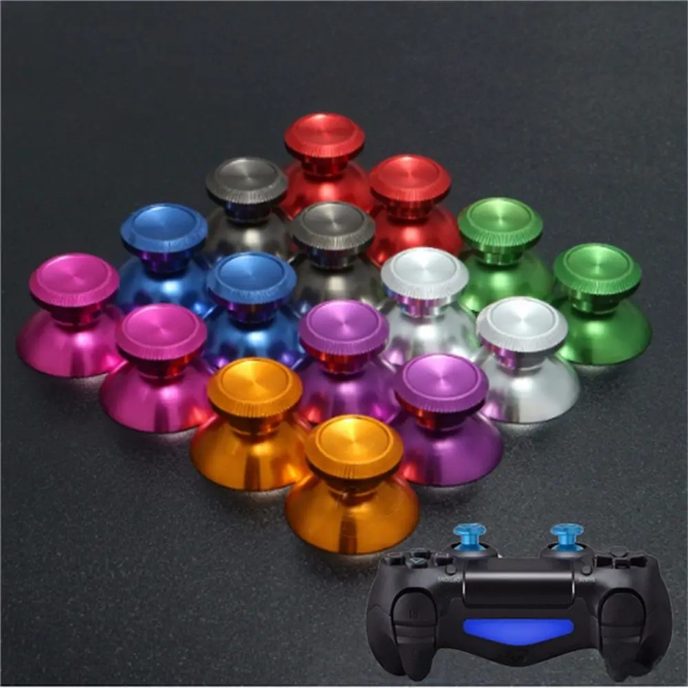Universal Caps Cover Replacement Metal Grip Aluminum Analog Thumbstick Controller Joystick For PS4 Xbox One