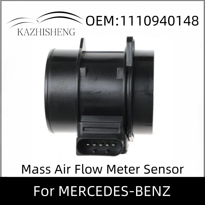 

1110940148 5WK9613 Mass Air Flow Meter Sensor For MERCEDES-BENZ W210 E200 S210 E200T R170 SLK200 SLK230 A208 C208 CLK200 CLK230