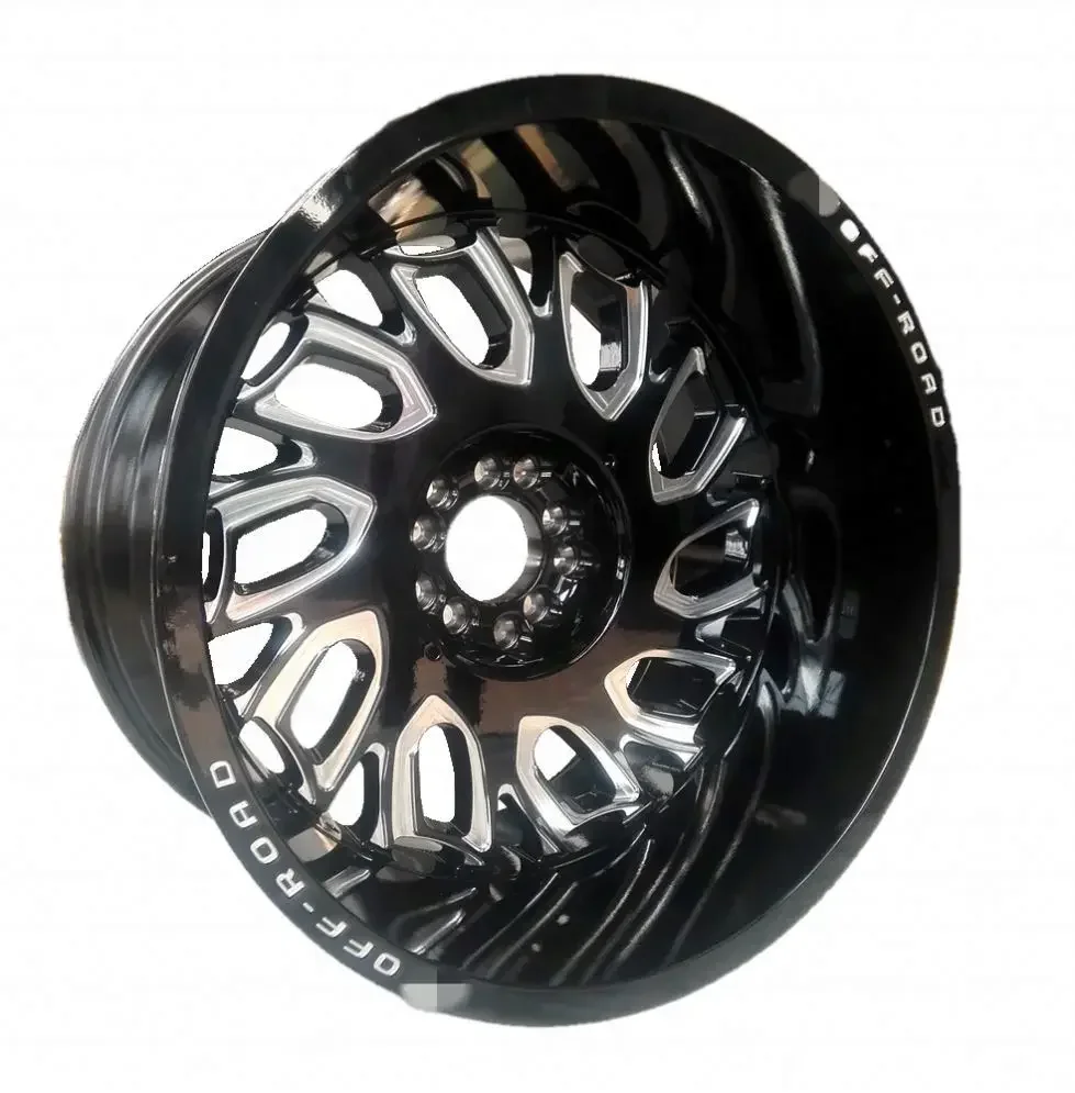 -Para rueda todoterreno de 20 "22" 24 "26" para llanta de coche deportivo SUV 4X4 precio 139,7 165,1 ruedas Rin a la venta rueda de aleación de plato profundo VTL1450