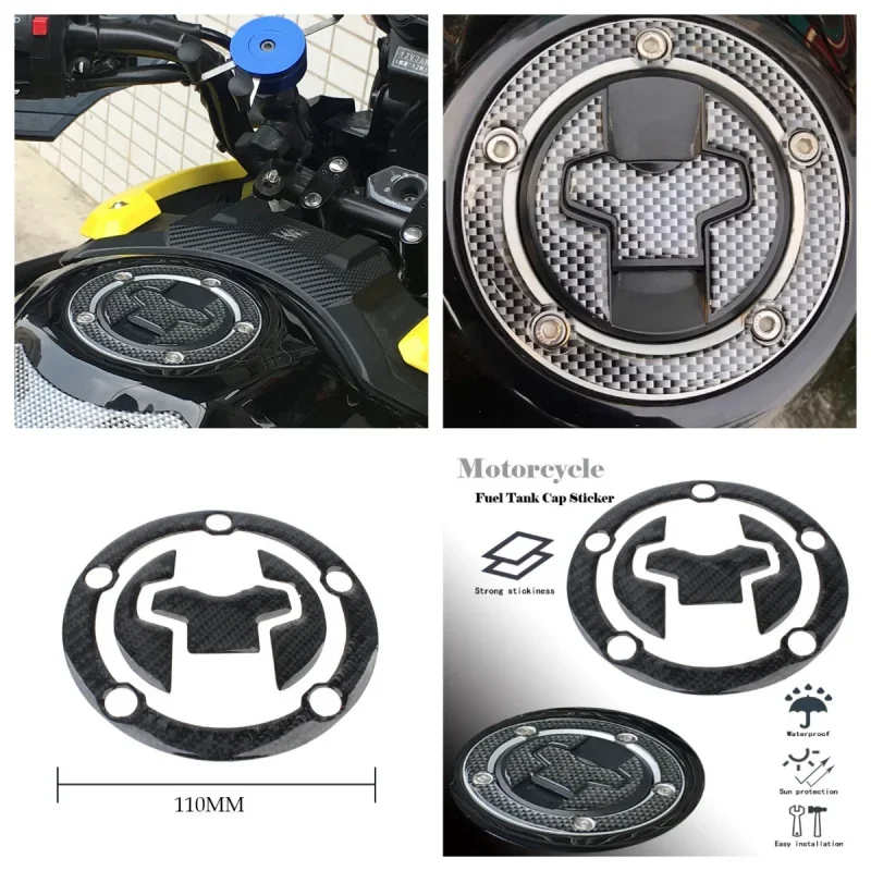 

Tank Pad Sticker For SUZUKI GSX250R V-Storm DL250 650 1000 Motorcycle 3D Carbon Fiber Fuel Tankpad Gasoline Cap Decals Cover