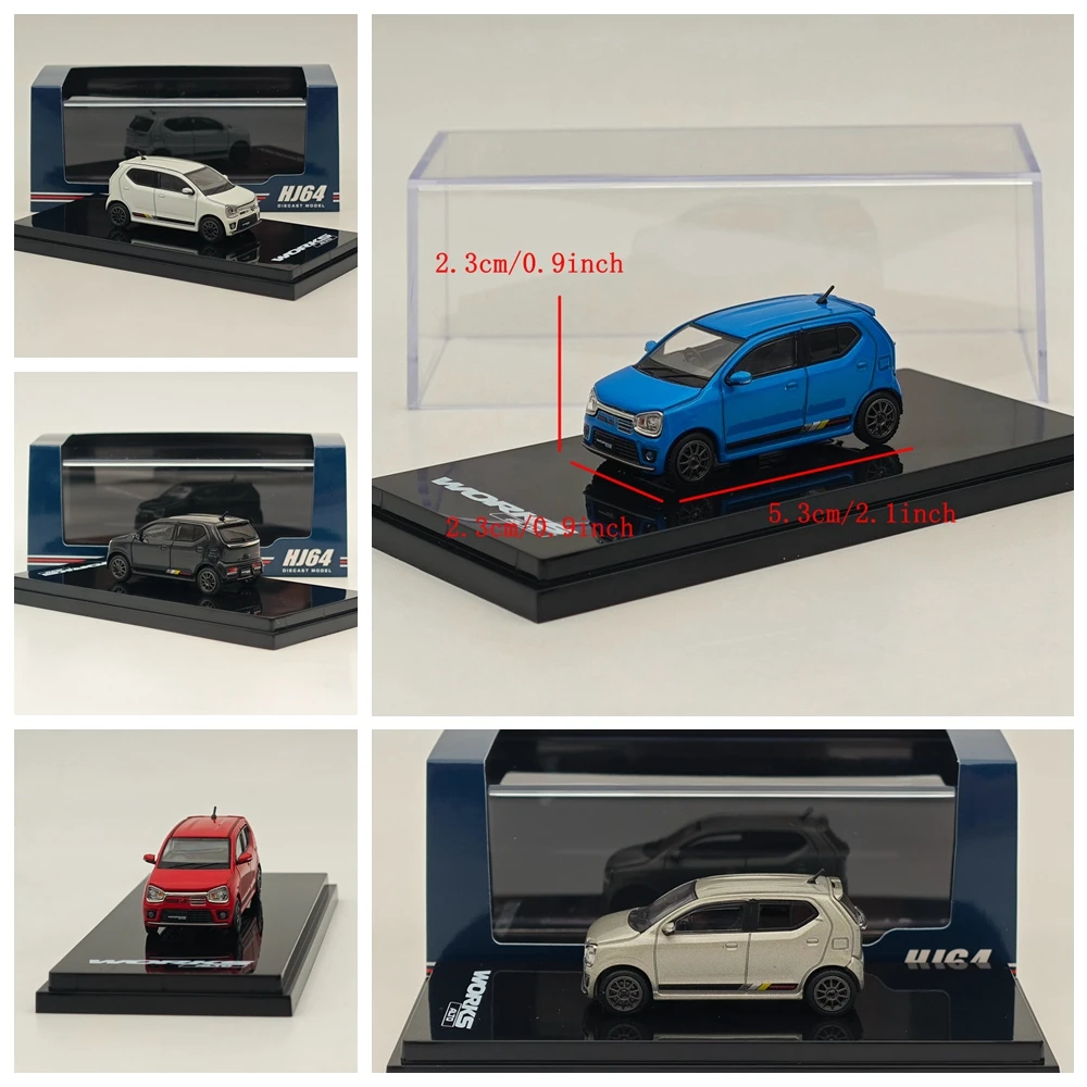 

Hobby Japan 1:64 ALTO WORKS (HA36S) HJ641070A Series Collection Toy Vehicle Models Diecast Model Car Miniature
