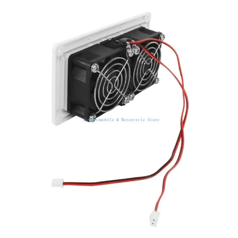 270E 12 فولت 6 واط قوافل الجانب تنفيس الهواء مروحة العادم اكسسوارات السيارات للتخييم #5