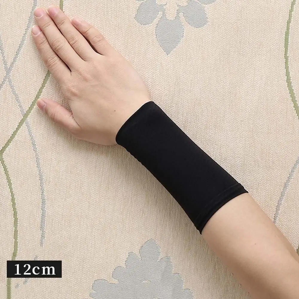 1PC Summer Ice Silk Unisex Sport Sunscreen Wristband Wrist Protector Gym Running Sport Safety Wrist Support Brace Wrap Bandage