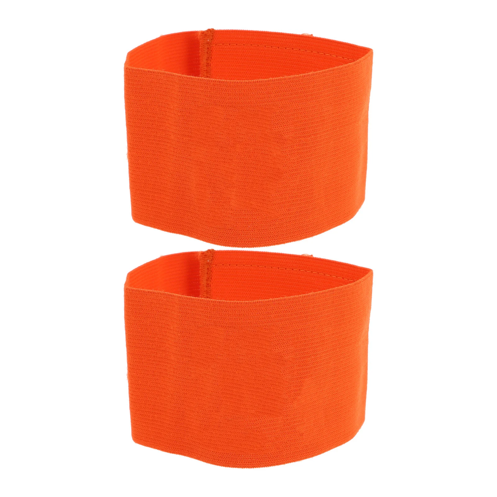 

2Pcs Football Captain's Armband Lightweight Portable Sports Armbands for Team Leader Match Play Reusable Game Accessories