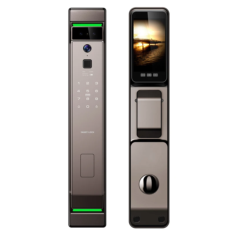 CHAFON WiFi Digital Keyless Smart Door Keyless Entry Face Recognition for Metal Door Multiple Security Cloud Storage