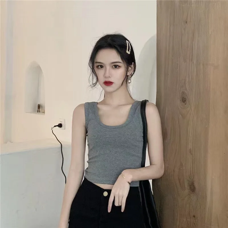 

Women's ort Strapl Crop Top Slim Fit Svel Inner Wear Outer Wear High Waist Cosite Fabric Folded Skirt Pants
