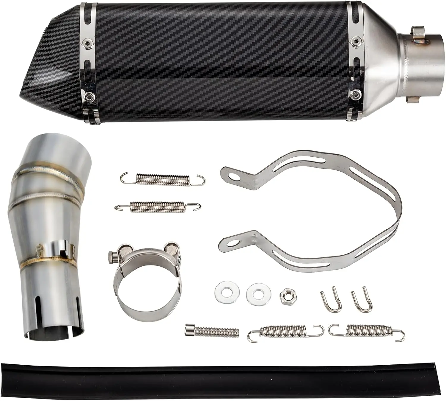 

Средняя труба глушителя мотоцикла, соединительная труба адаптера глушителя, совместимая с Kawasaki Ninja 250 Z250 Z300 2008-2017