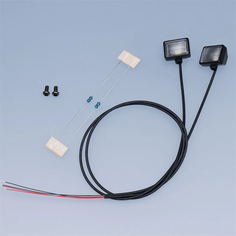 1:14 스케일 LED 스포트라이트 엔지니어링 라이트 타미야 RC 트럭 SCANIA 770S R620 VOLVO BENZ Arocs MAN TGX 자동차 액세서리용