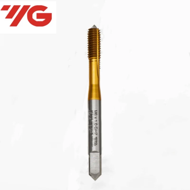 YG HSSE-torneira métrica com chapeamento de titânio, torneira do rolo da linha da máquina, GEN, X1, X0.45, X0.5, 0.8, 1.25, X1.75