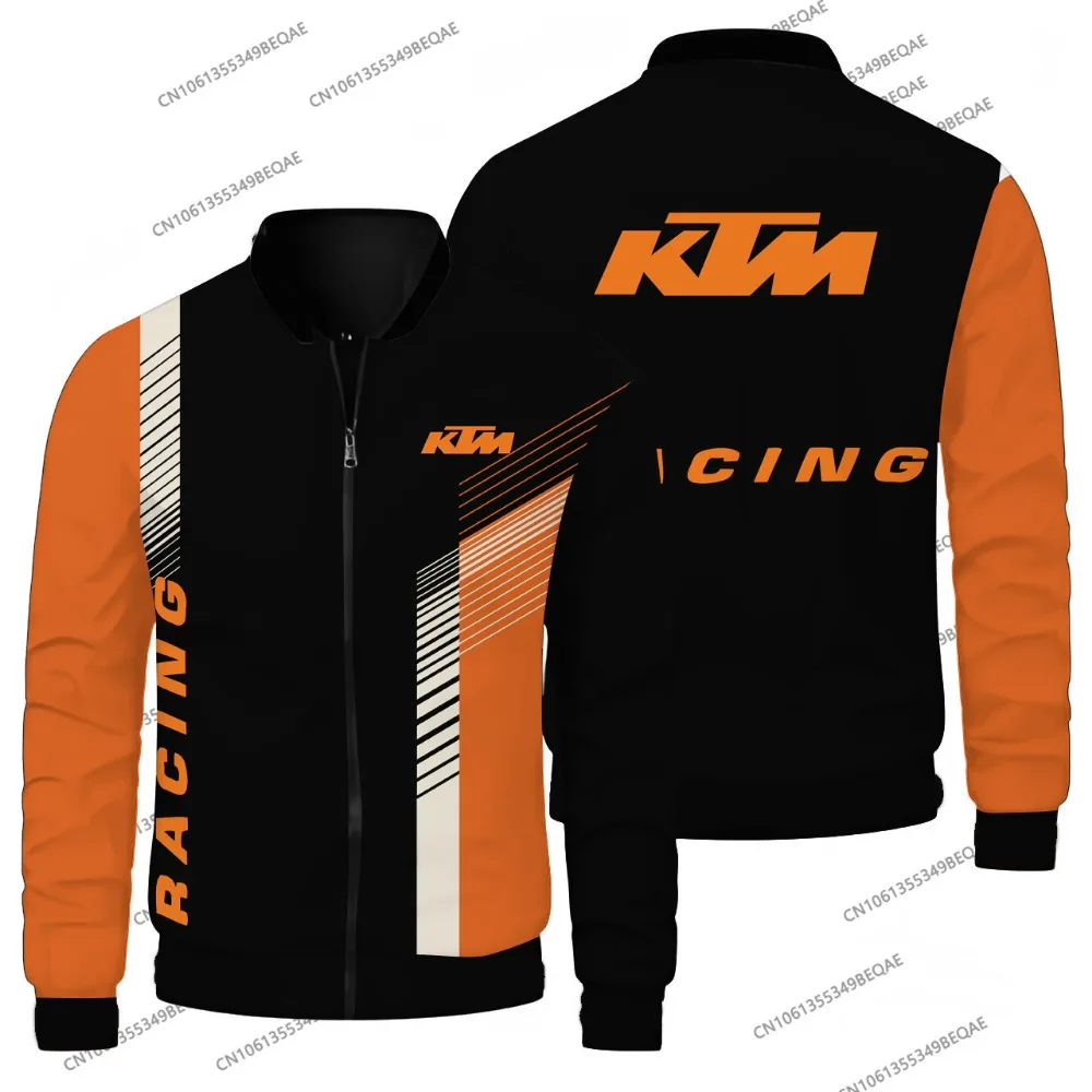 

Новая весенне-осенняя мужская модная велосипедная куртка на молнии KTM внедорожный мотоциклетный велосипедный трикотаж ветрозащитная теплая куртка