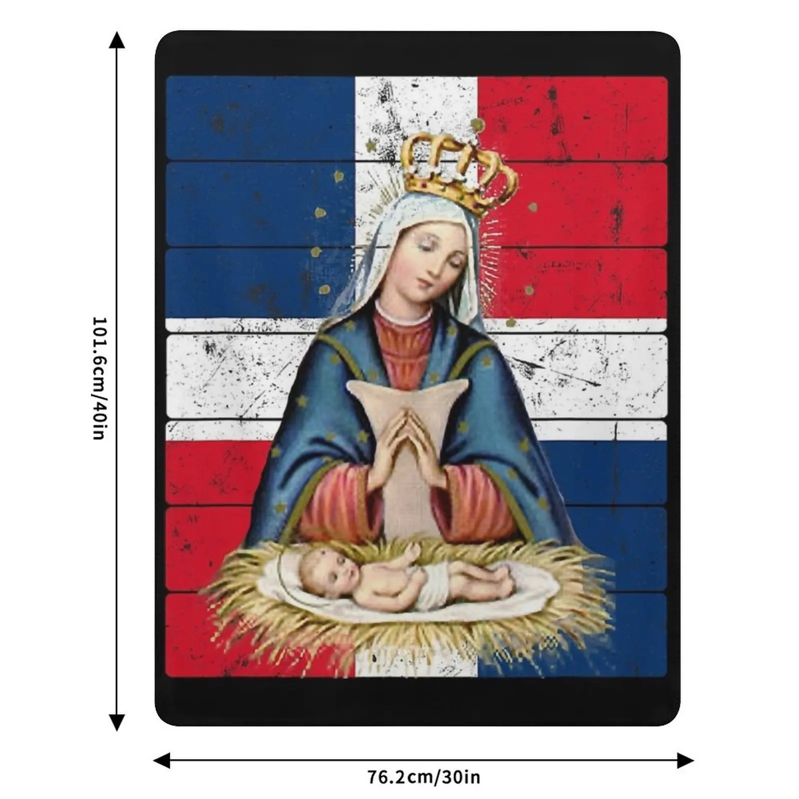 Our lady of Altagracia ,Nuestra Se?ora de la Altagracia Throw Blanket funny gift for winter Luxury Thicken Cute Blankets