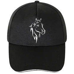 Fashion New Men Women Printing Horse Funny Baseball Cap for Hip Hop Cotton Trucker Hats Trucker cap for women dropshipping