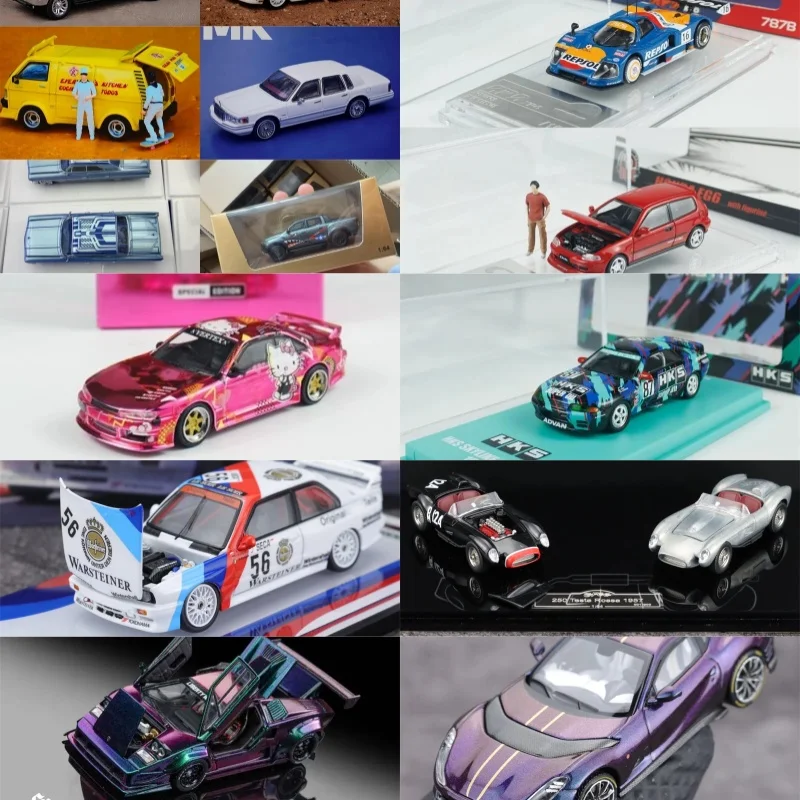 

APA Xpo 2025 MK Миниатюры TOC 812 GFCC 250TR BMC 787b Tarmac Work s14 INNO Kyosho Top.Art Литая под давлением модель автомобиля в масштабе 1/64